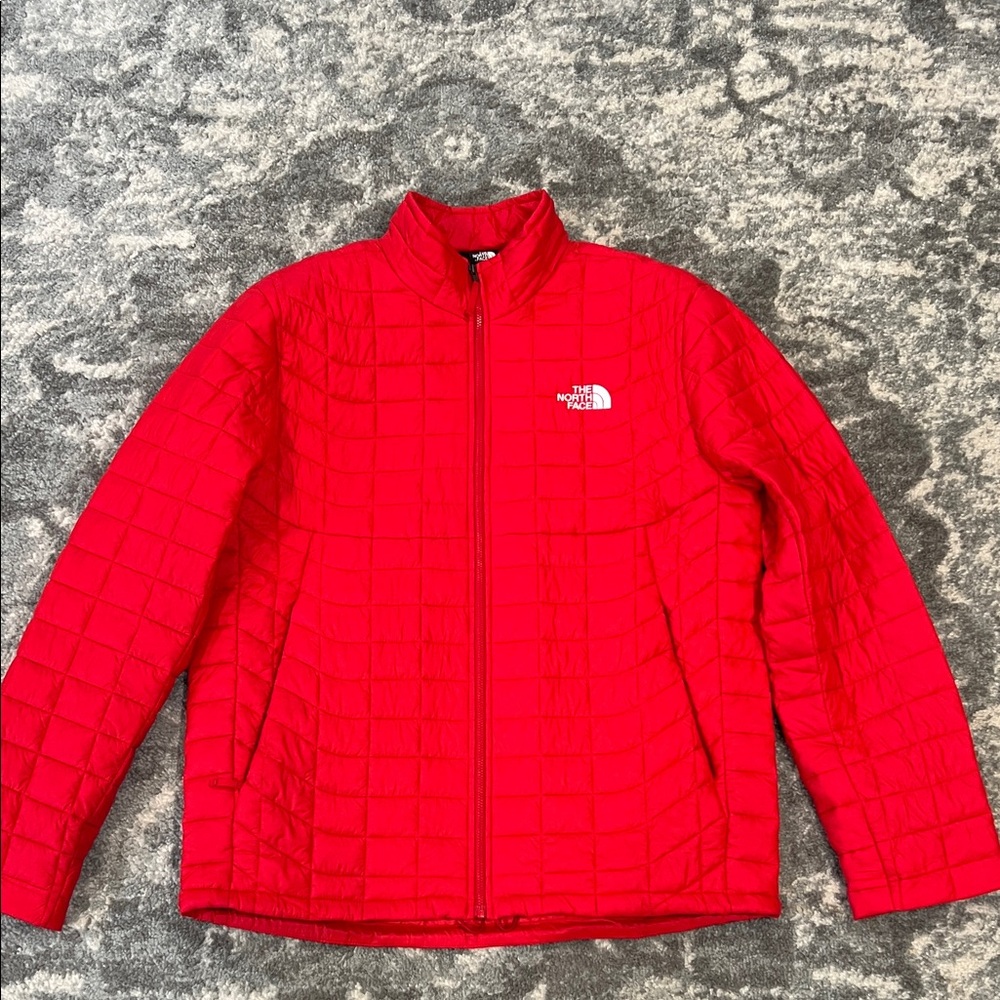The North Face Vibrant Red Insulated Jacket